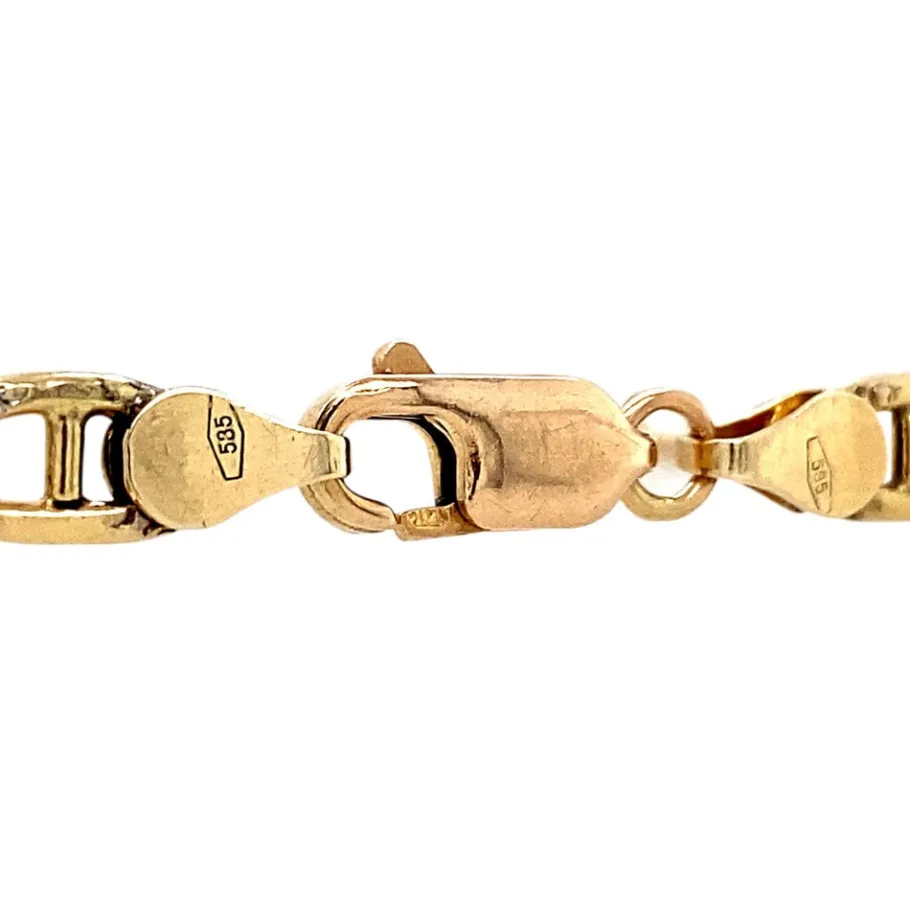 bicolour_gold_bracelet__k_4.webp Bicolour gold bracelet 14 krt>Vintage Jewellery Online
