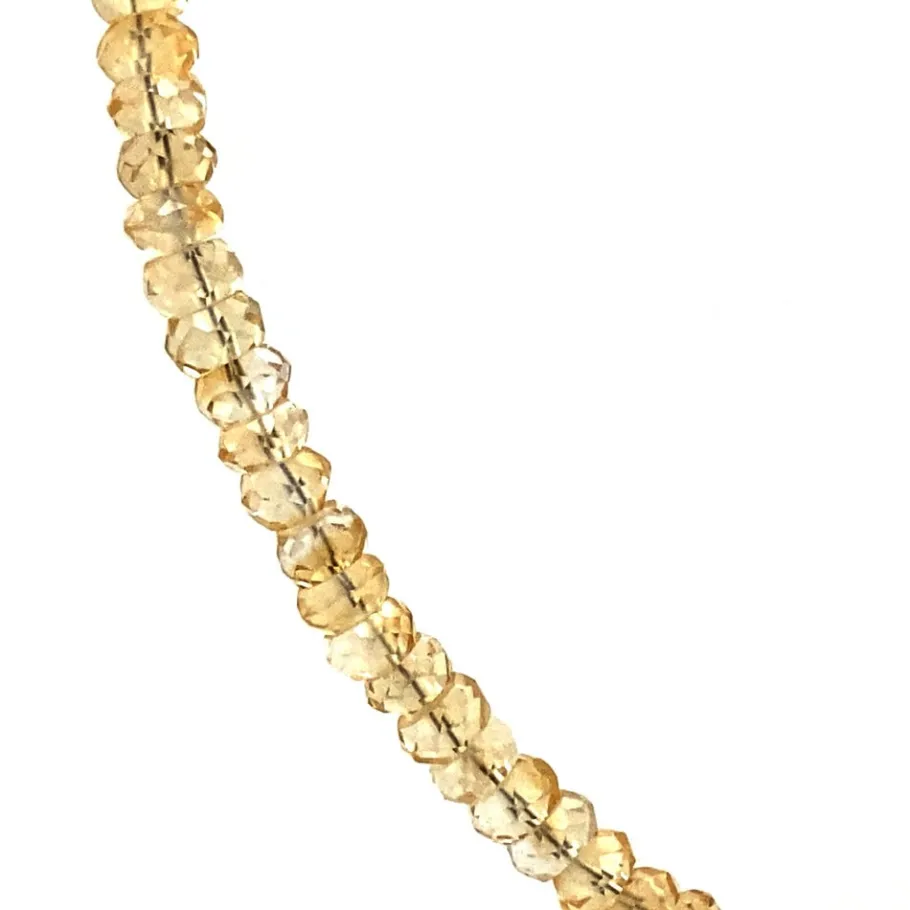 citrine_necklace_with_gol_3.webp Citrine necklace with gold clasp 14 krt>Vintage Jewellery Sale