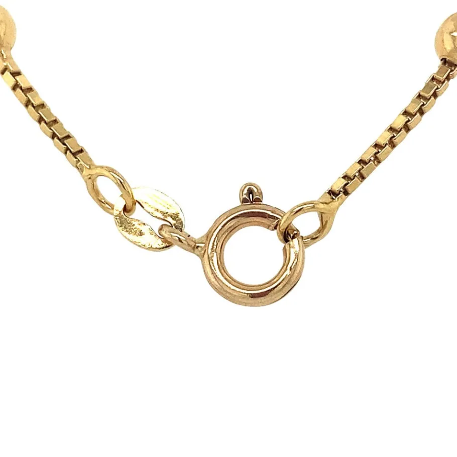 gold_balls_venetian_neckl_4.webp Gold balls venetian necklace 18 krt>Vintage Jewellery Hot