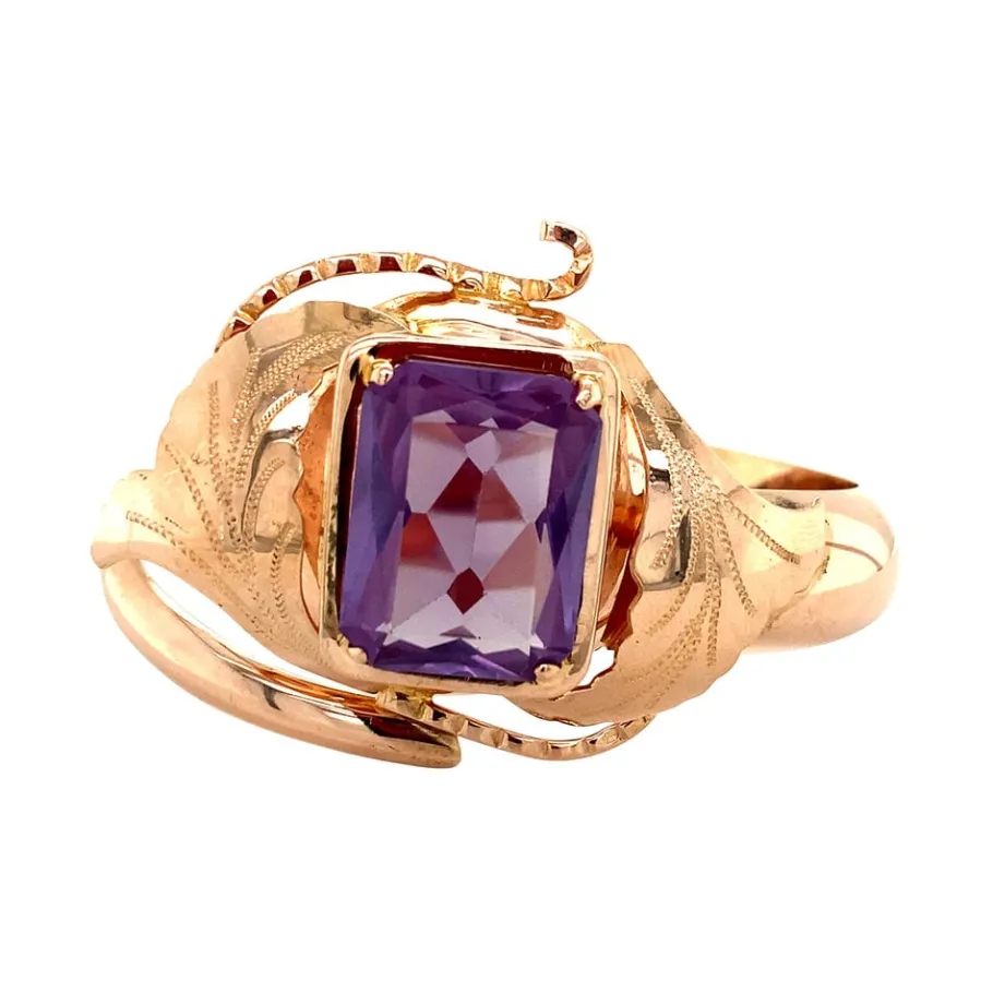 gold_bangle_with_sapphire_2.webp Gold bangle with sapphire 14 krt>Vintage Jewellery Sale