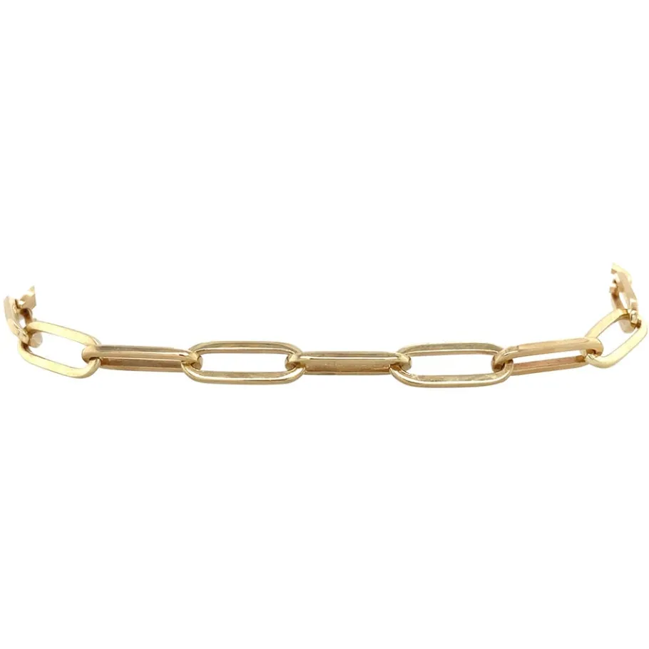 Gold closed forever bracelet 14 krt>Vintage Jewellery Best