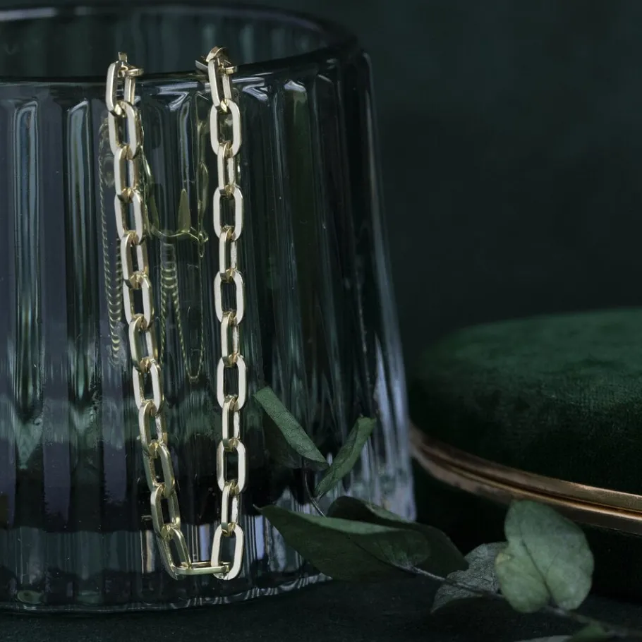 Gold closed forever bracelet 14 krt>Vintage Jewellery Clearance