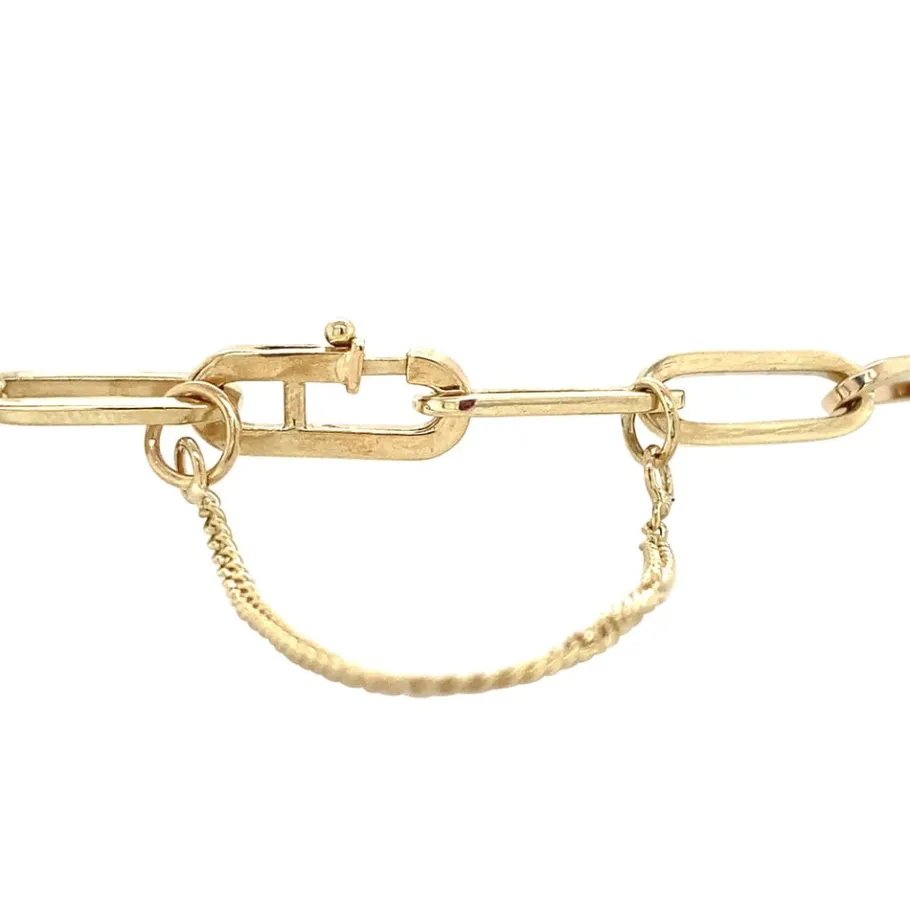 gold_closed_forever_brace_3-2.webp Gold closed forever bracelet 14 krt>Vintage Jewellery Best
