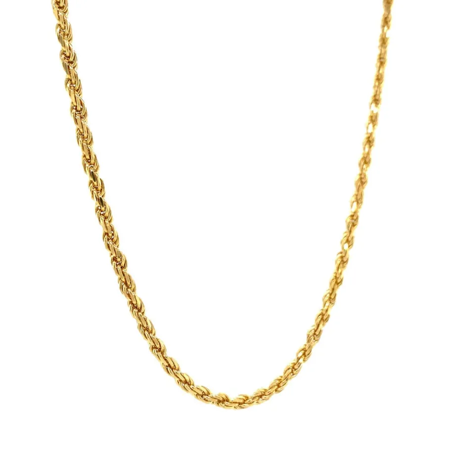 gold_cord_necklace__krt_2.webp Gold cord necklace 14 krt>Vintage Jewellery Discount