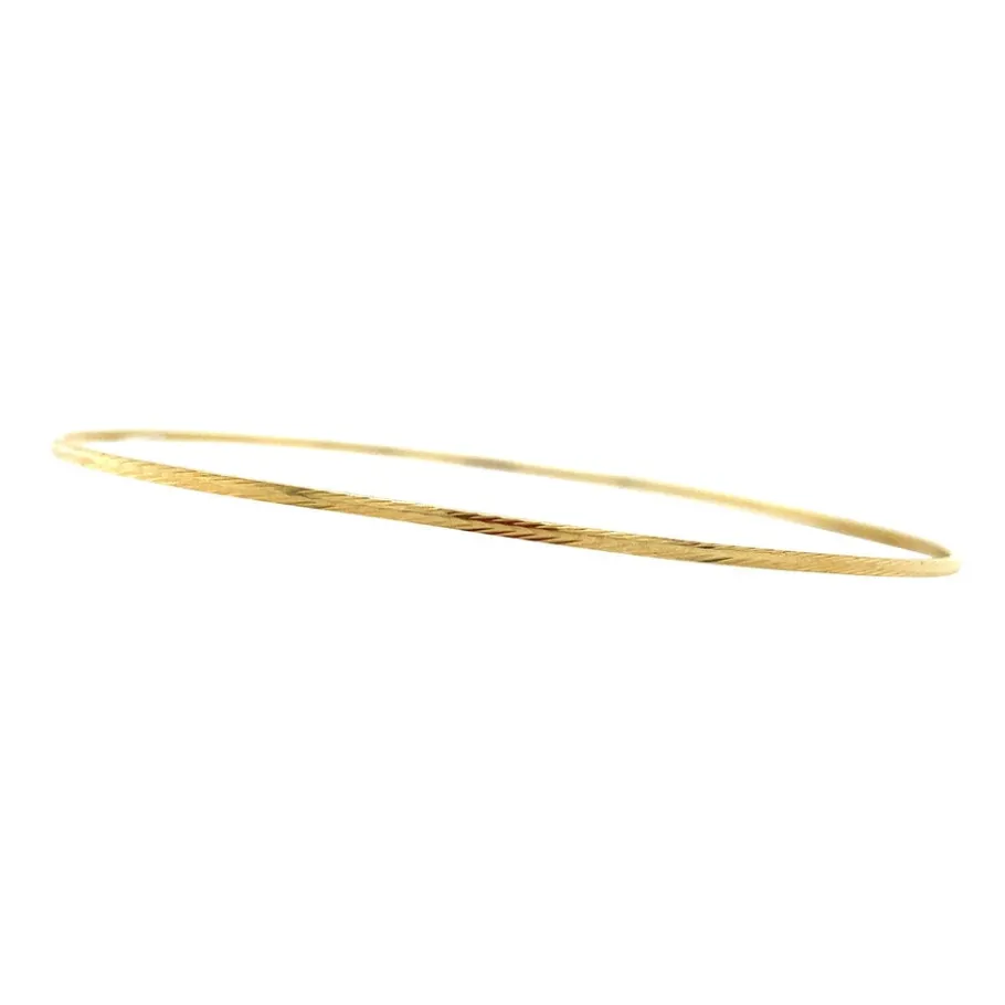 Gold crafted tinkle bracelet 14 krt>Vintage Jewellery Online