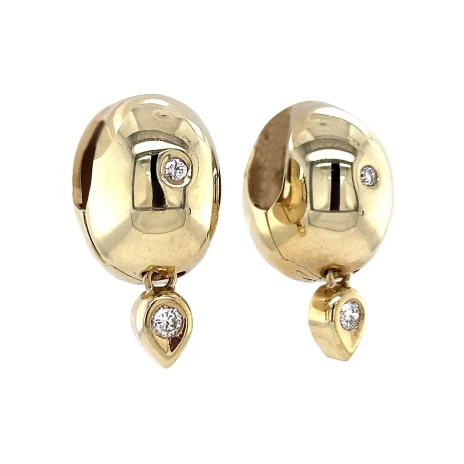 gold_earrings_with_diamon_4.webp Gold earrings with diamonds 14 krt>Vintage Jewellery Outlet
