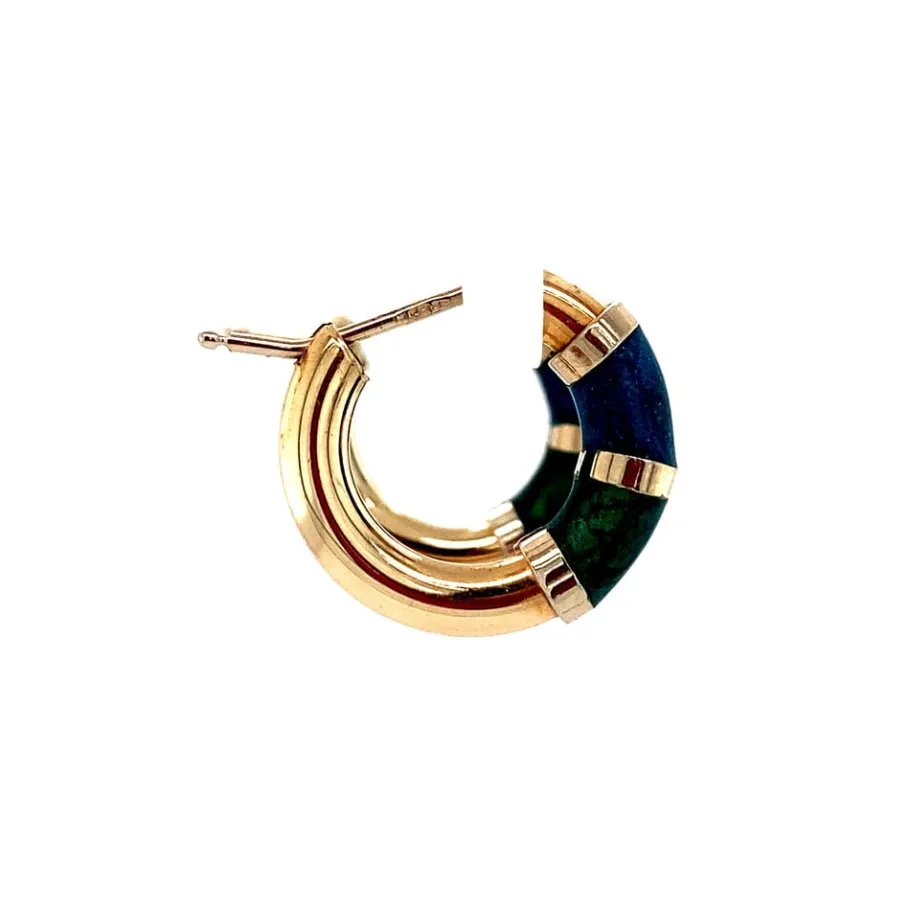 gold_earrings_with_enamel_3.webp Gold earrings with enamel 14 krt>Vintage Jewellery Clearance