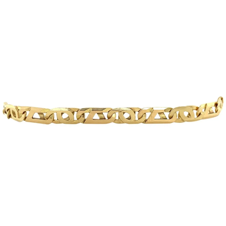 Gold fantasy bracelet 14 krt>Vintage Jewellery Best