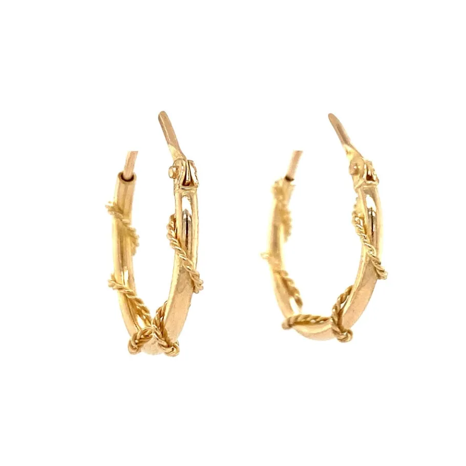 gold_fantasy_earrings__kr_2.webp Gold fantasy earrings 14 krt>Vintage Jewellery Discount