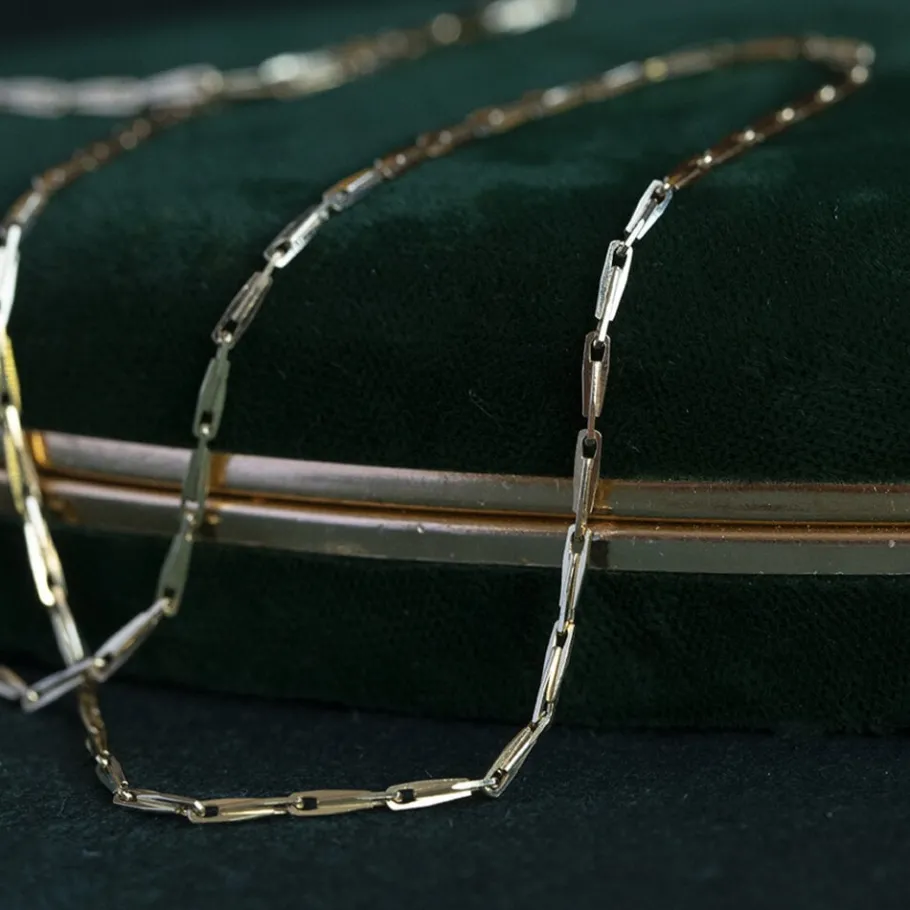 Gold fantasy necklace 14 krt>Vintage Jewellery Discount