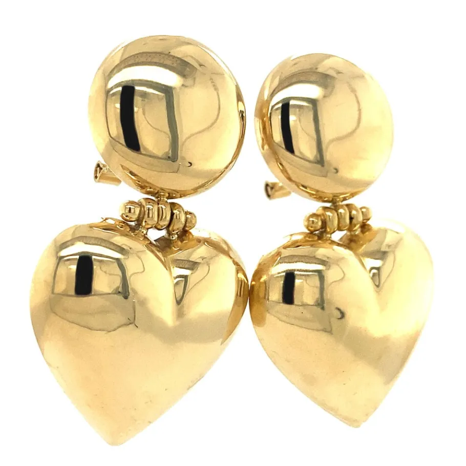 gold_heart_earrings__krt_2.webp Gold heart earrings 18 krt>Vintage Jewellery Sale
