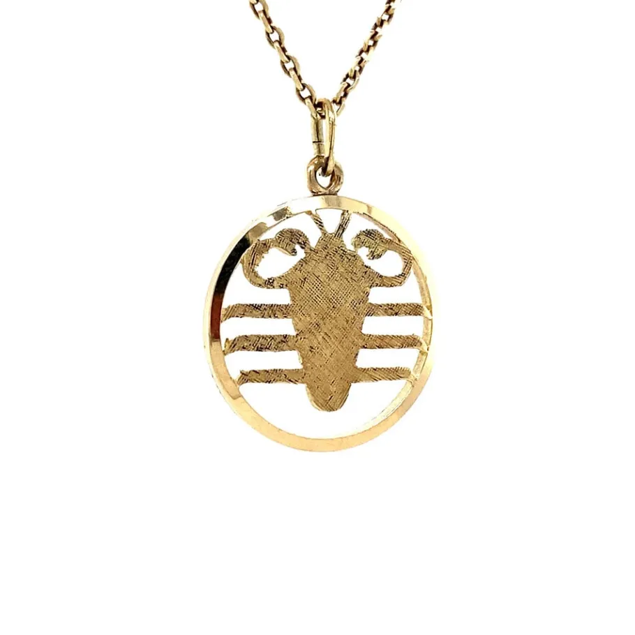 gold_lobster_pendant__krt_2.webp Gold lobster pendant 14 krt>Vintage Jewellery Outlet