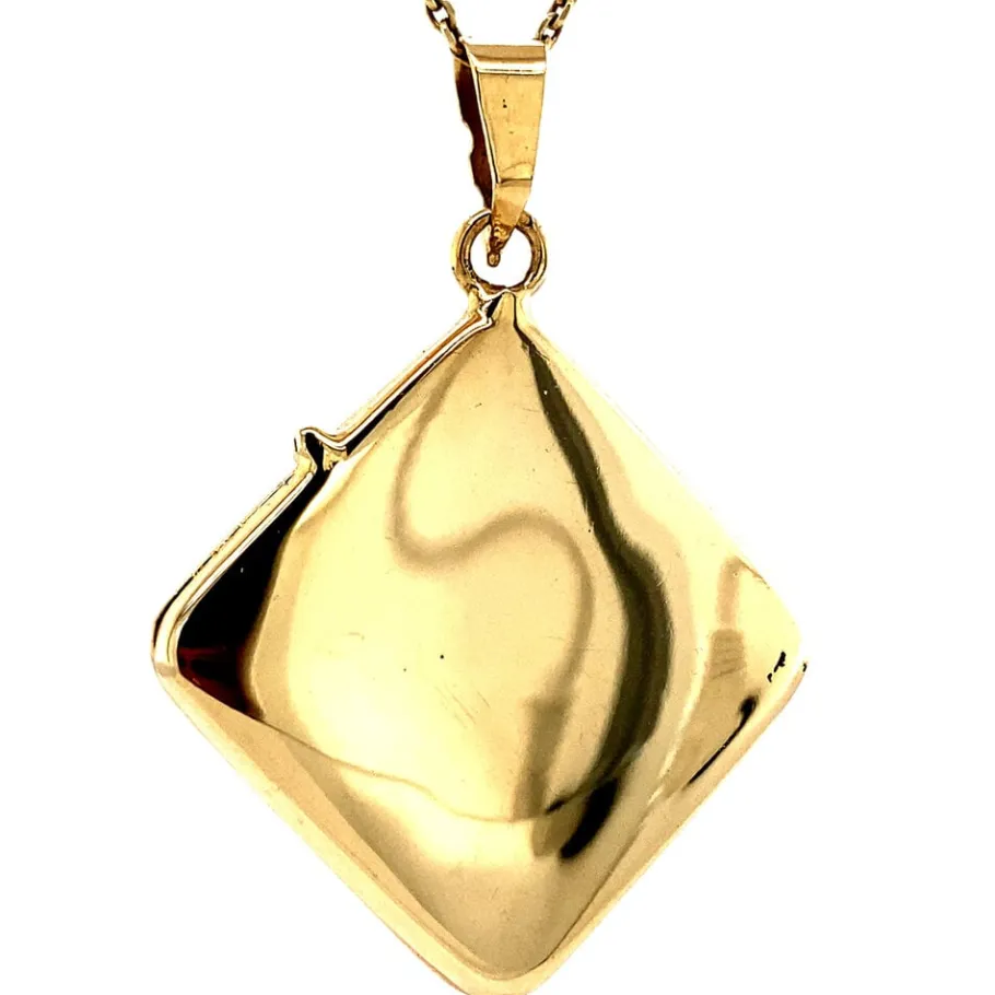 gold_medallion_with_engra_4.webp Gold medallion with engraving 14 krt>Vintage Jewellery Sale