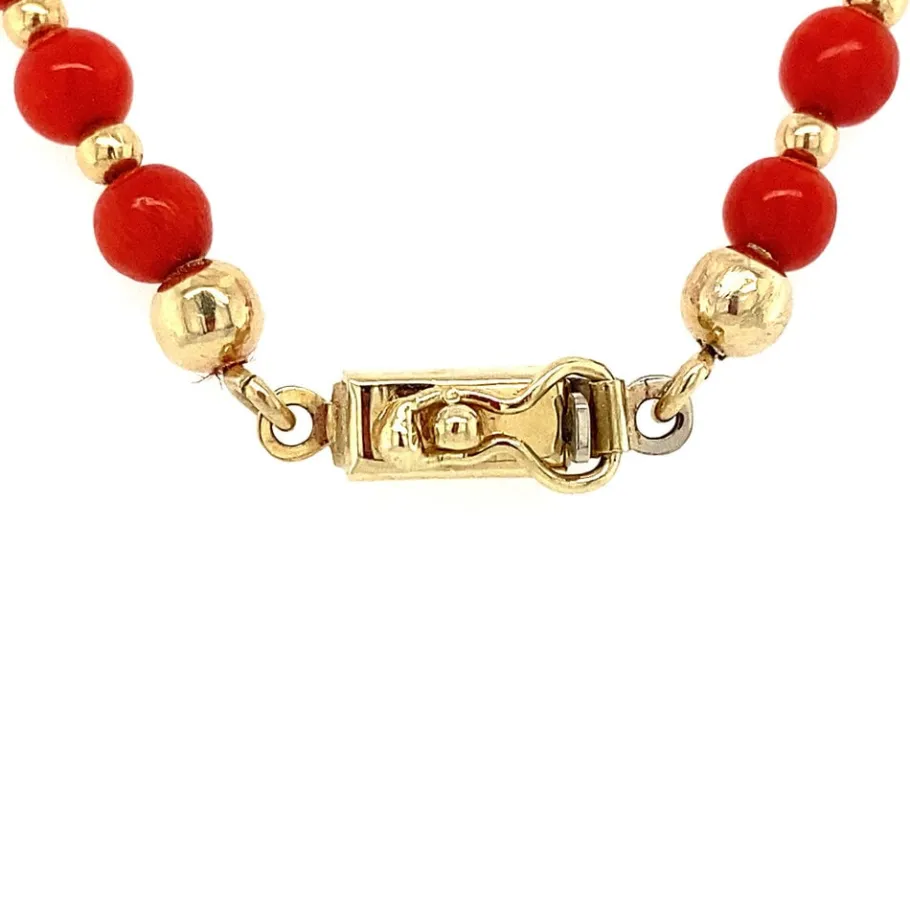 gold_necklace_with_blood__4.webp Gold necklace with blood coral 14 krt>Vintage Jewellery Hot