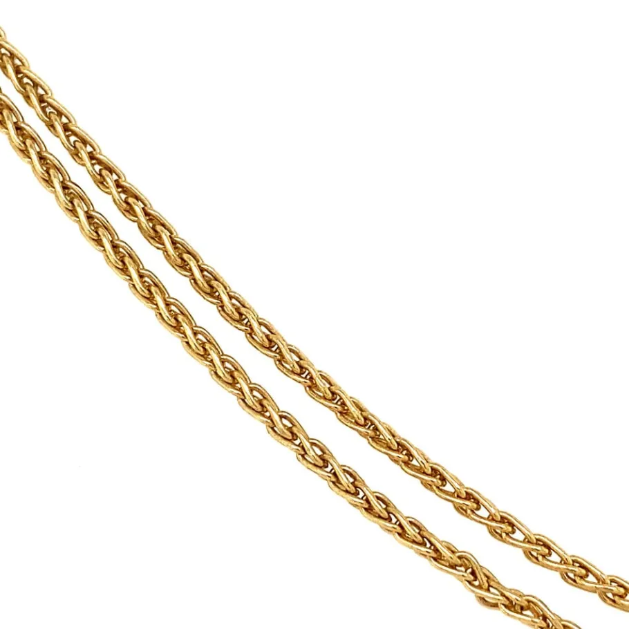 gold_necklace_with_ruby_a_3.webp Gold necklace with ruby and diamond pendant 18 krt>Vintage Jewellery Hot