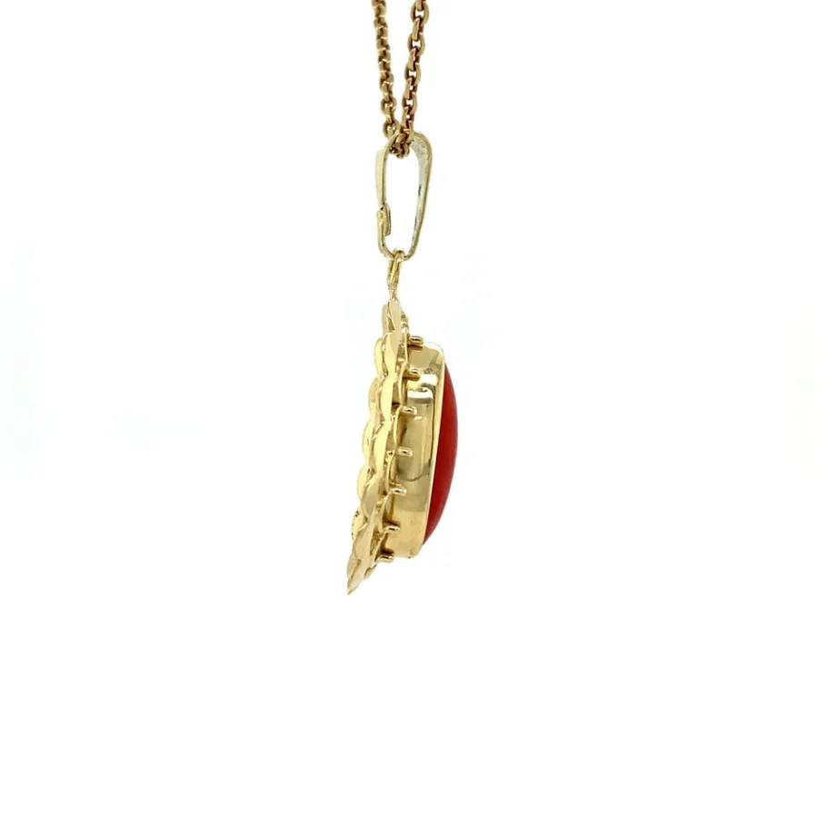 gold_pendant_with_blood_c_2-29.webp Gold pendant with blood coral 14 krt>Vintage Jewellery Discount