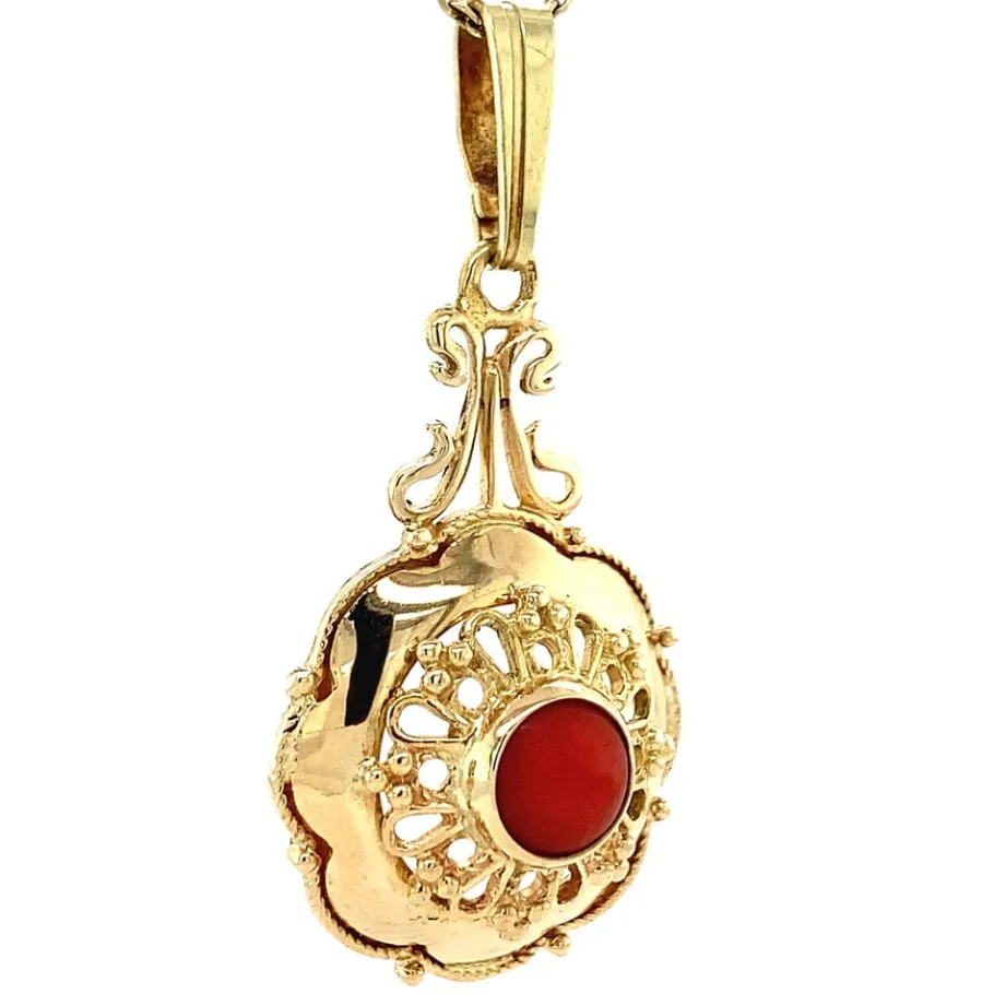 gold_pendant_with_blood_c_2-7.webp Gold pendant with blood coral 14 krt>Vintage Jewellery Hot