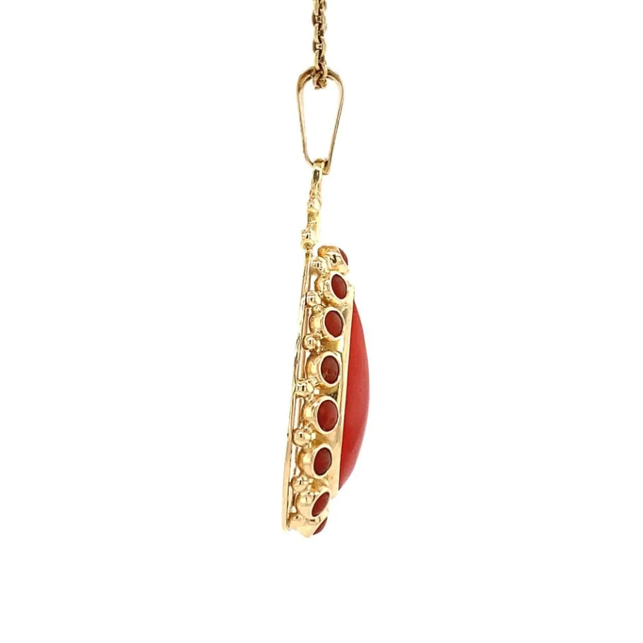 gold_pendant_with_blood_c_3-21.webp Gold pendant with blood coral 14 krt>Vintage Jewellery Fashion