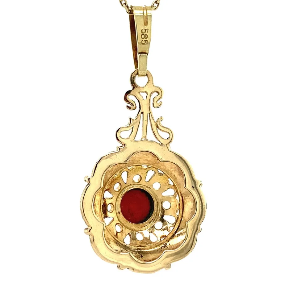 gold_pendant_with_blood_c_4-7.webp Gold pendant with blood coral 14 krt>Vintage Jewellery Hot