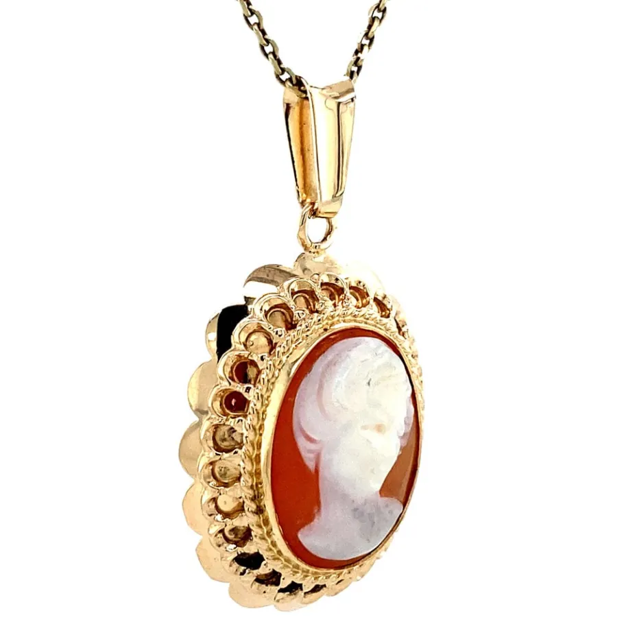 gold_pendant_with_cameo___2-2.webp Gold pendant with cameo 14 krt>Vintage Jewellery New