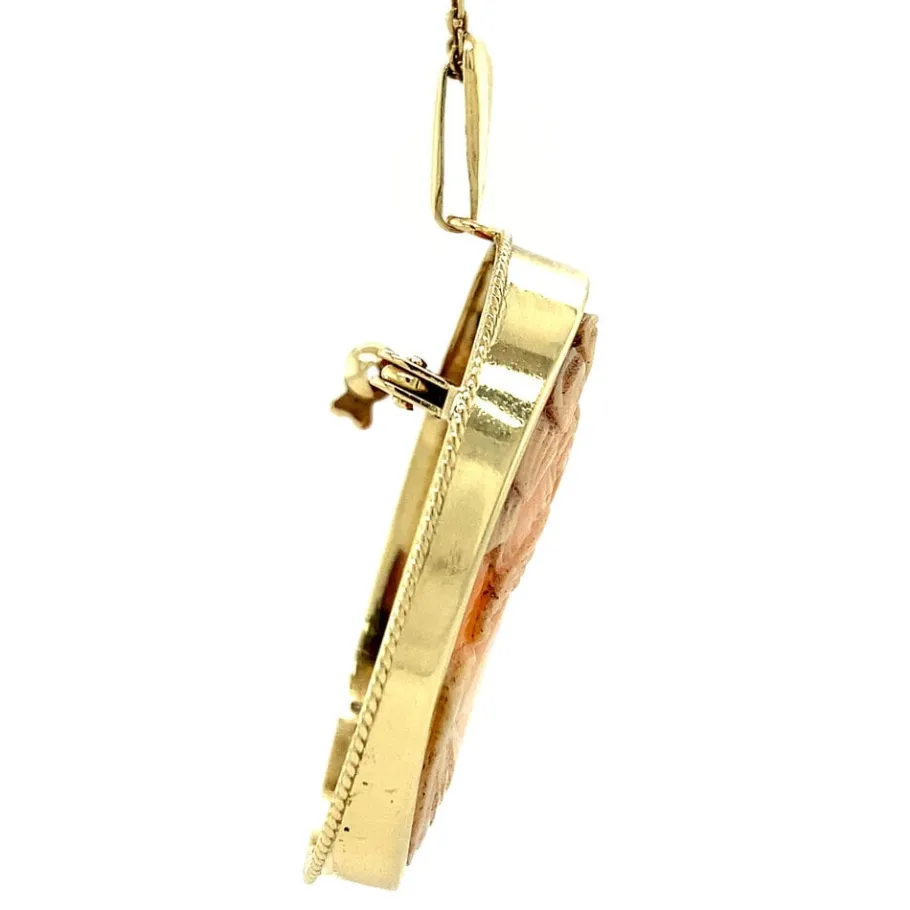 gold_pendant_with_cameo___3-7.webp Gold pendant with cameo 14 krt>Vintage Jewellery Hot