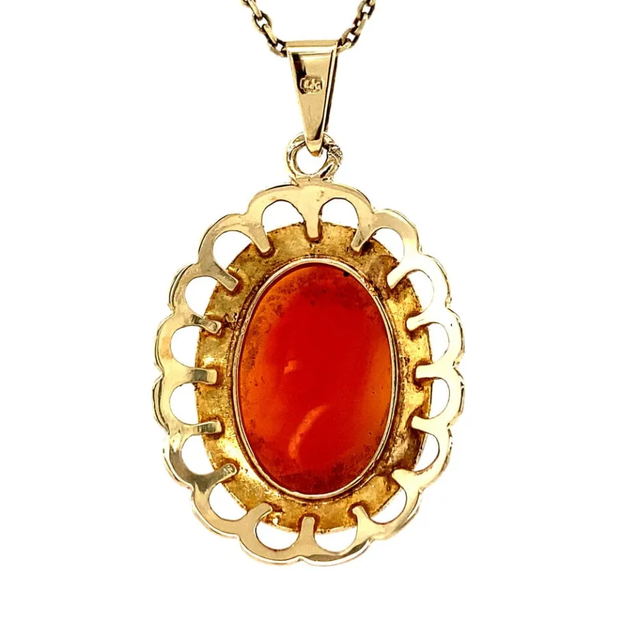 gold_pendant_with_cameo___4-3.webp Gold pendant with cameo 14 krt>Vintage Jewellery Online