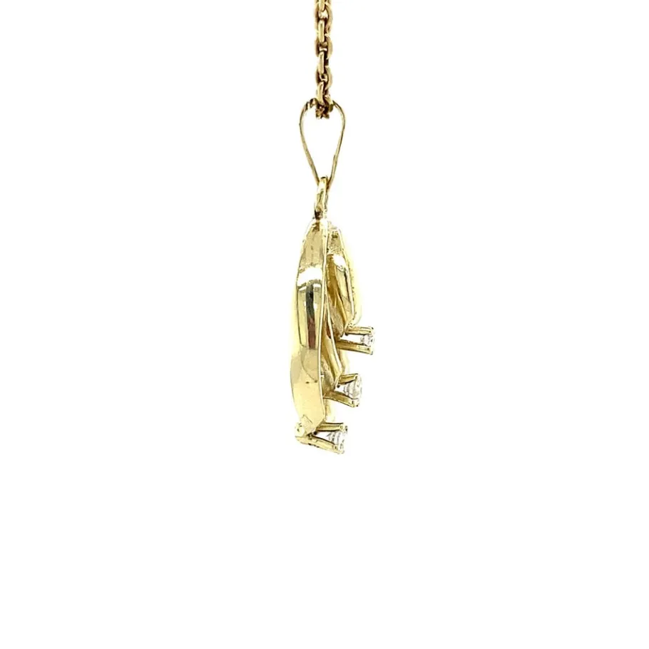 gold_pendant_with_diamond_3-2.webp Gold pendant with diamond 14 krt>Vintage Jewellery Hot