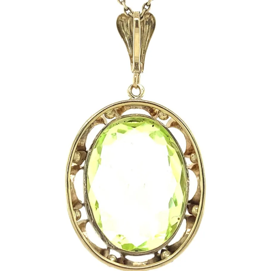 gold_pendant_with_green_s_4-3.webp Gold pendant with green spinel 14 krt>Vintage Jewellery Best