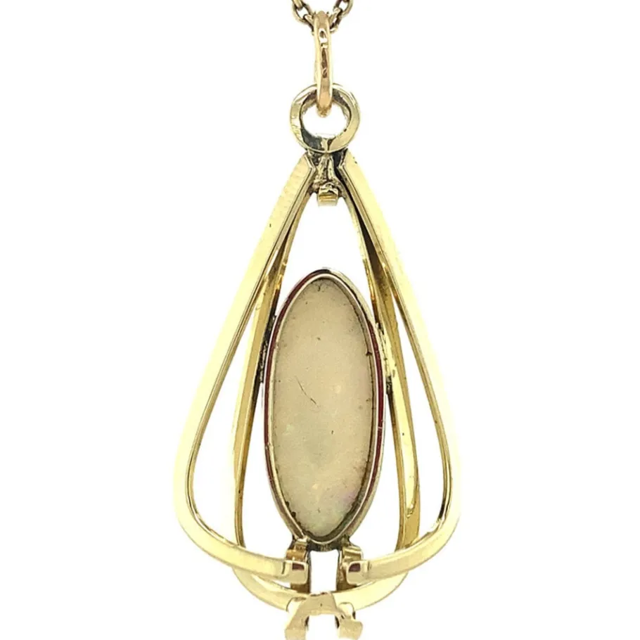 gold_pendant_with_opal__k_4-3.webp Gold pendant with opal 14 krt>Vintage Jewellery Best
