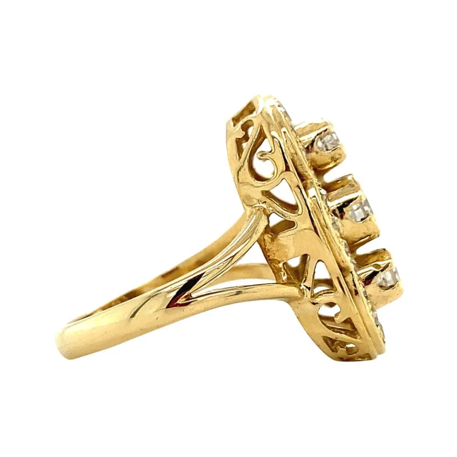 gold_princess_ring_with_d_3.webp Gold princess ring with diamonds 18 krt>Vintage Jewellery Fashion