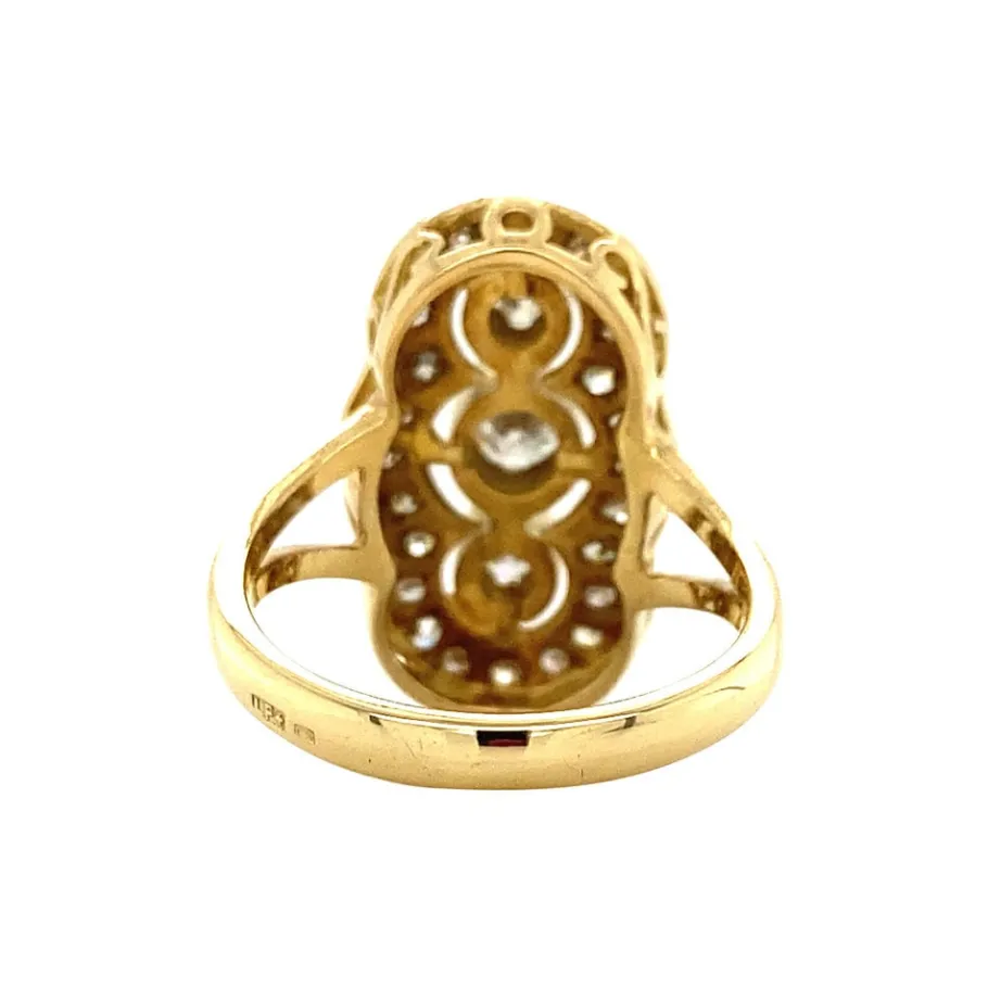 gold_princess_ring_with_d_4.webp Gold princess ring with diamonds 18 krt>Vintage Jewellery Fashion