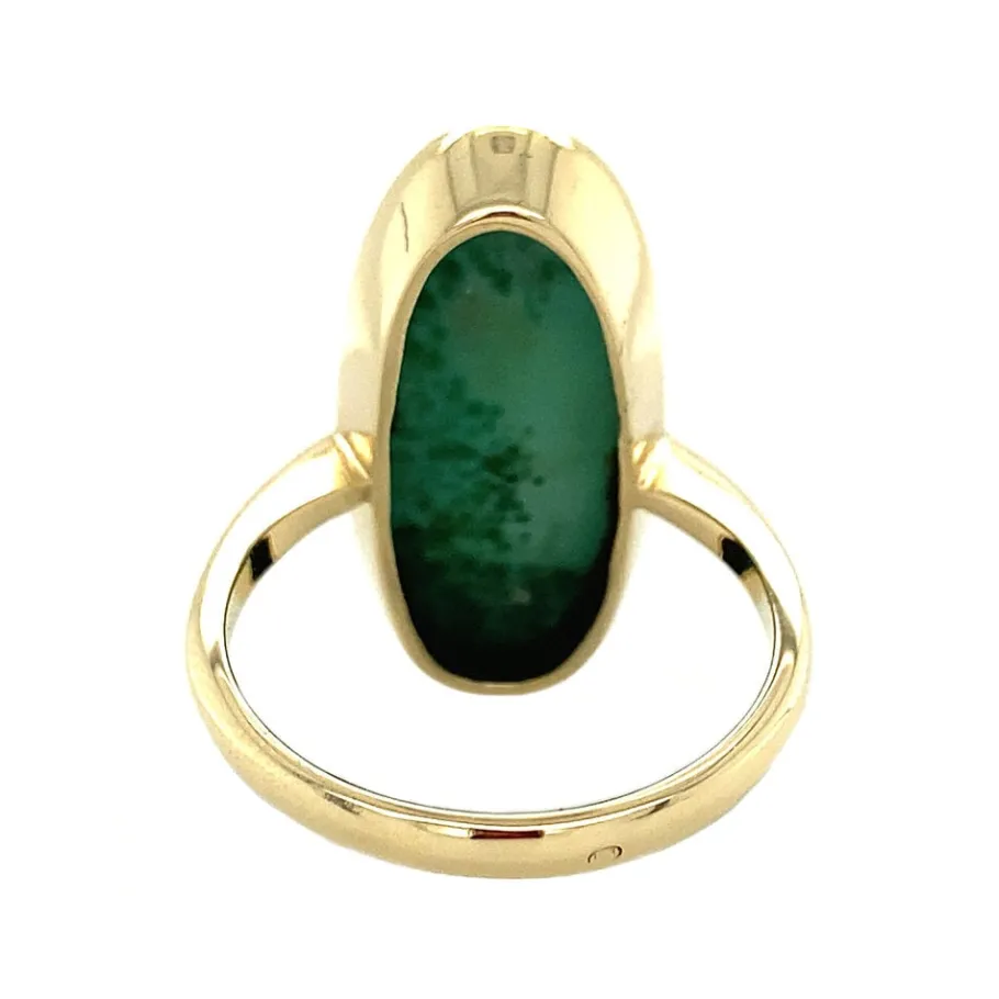 gold_ring_with_amazonite__4.webp Gold ring with amazonite 14 krt>Vintage Jewellery Fashion