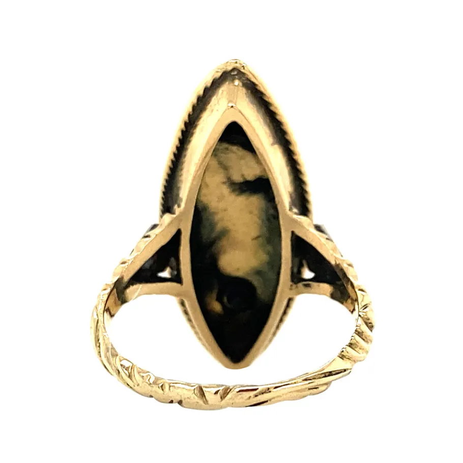 gold_ring_with_diamond__k_4.webp Gold ring with diamond 14 krt/925>Vintage Jewellery Outlet
