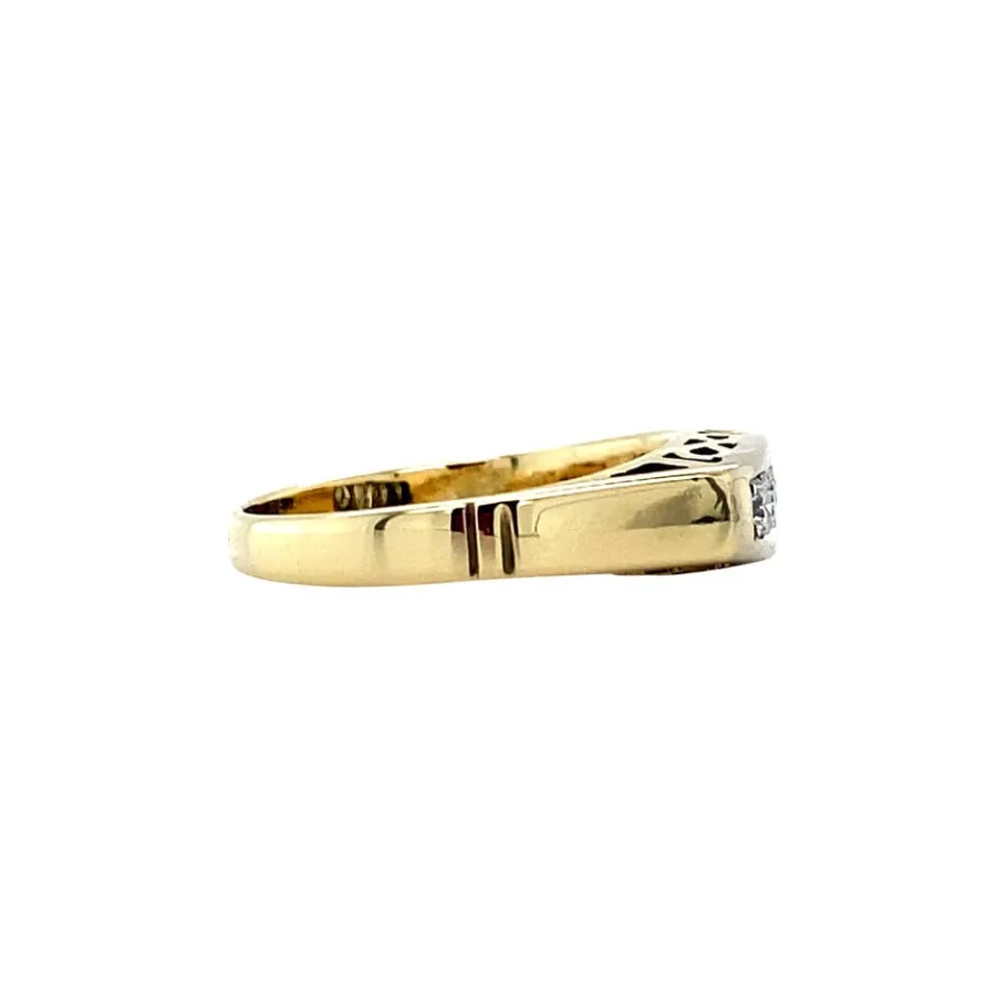 gold_ring_with_diamonds___3-3.webp Gold ring with diamonds 14 krt>Vintage Jewellery Hot
