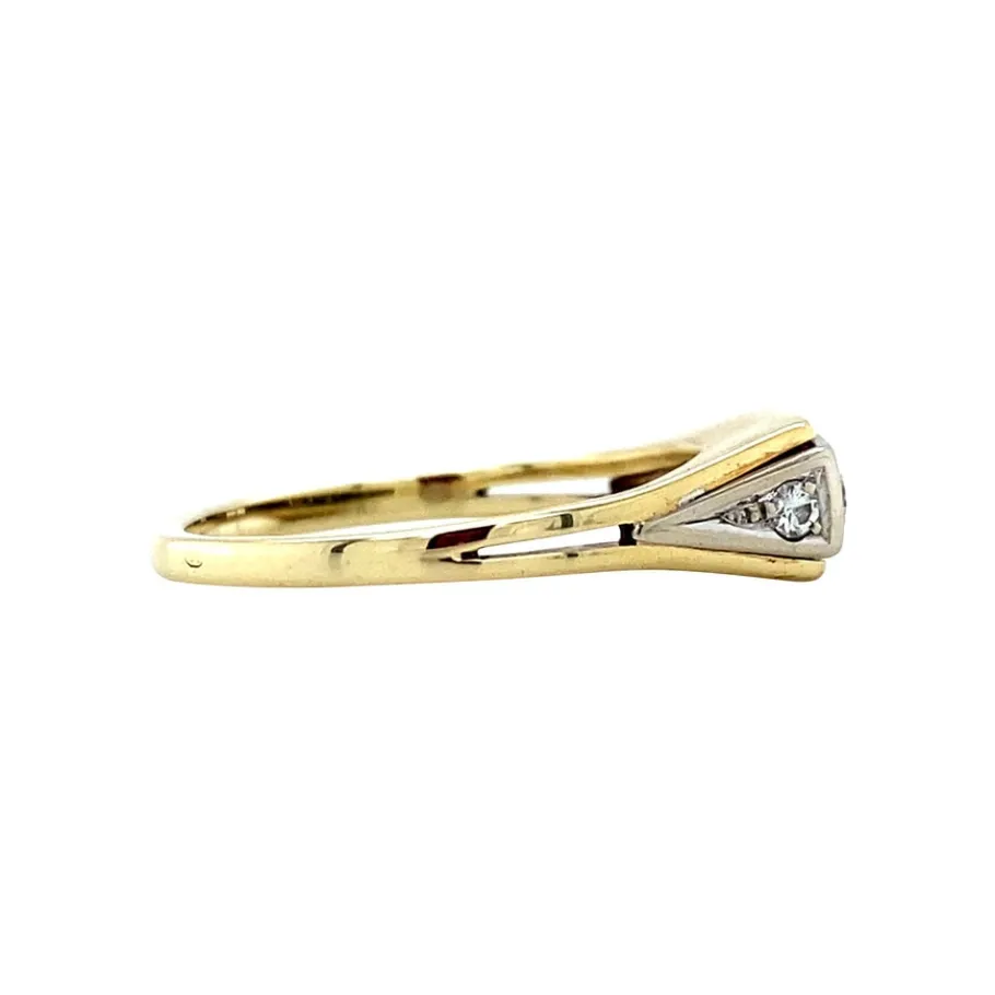 gold_ring_with_diamonds___3-4.webp Gold ring with diamonds 14 krt>Vintage Jewellery Discount