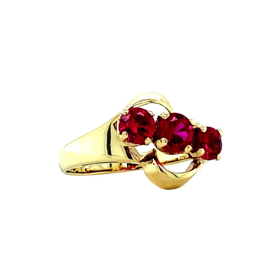 gold_ring_with_ruby__krt_2.webp Gold ring with ruby 14 krt>Vintage Jewellery Best