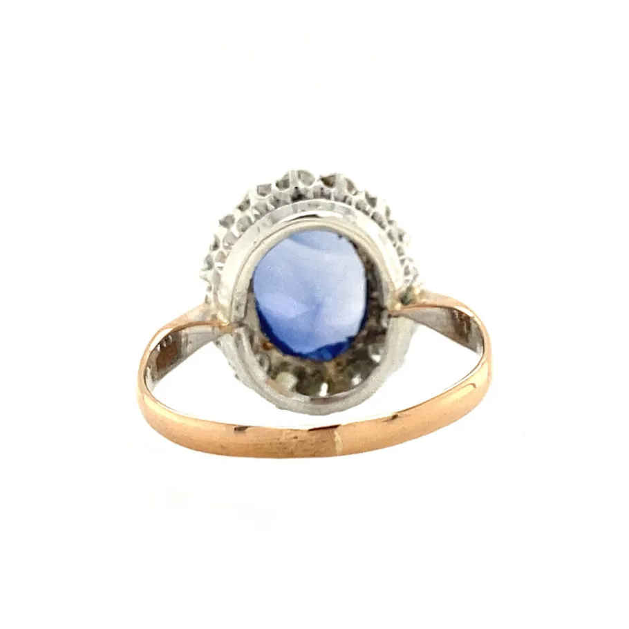 gold_ring_with_sapphire_a_4-3.webp Gold ring with sapphire and diamond 20 krt/925>Vintage Jewellery New