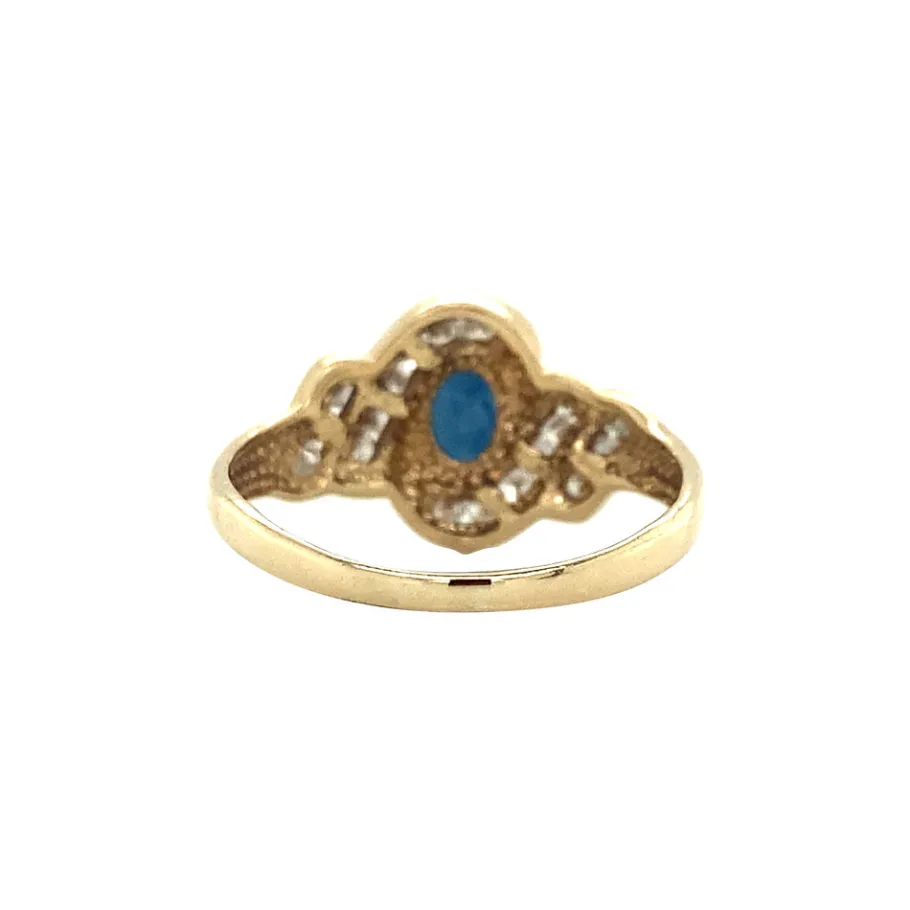 gold_ring_with_sapphire_a_4-8.webp Gold ring with sapphire and diamond 14 krt>Vintage Jewellery Hot
