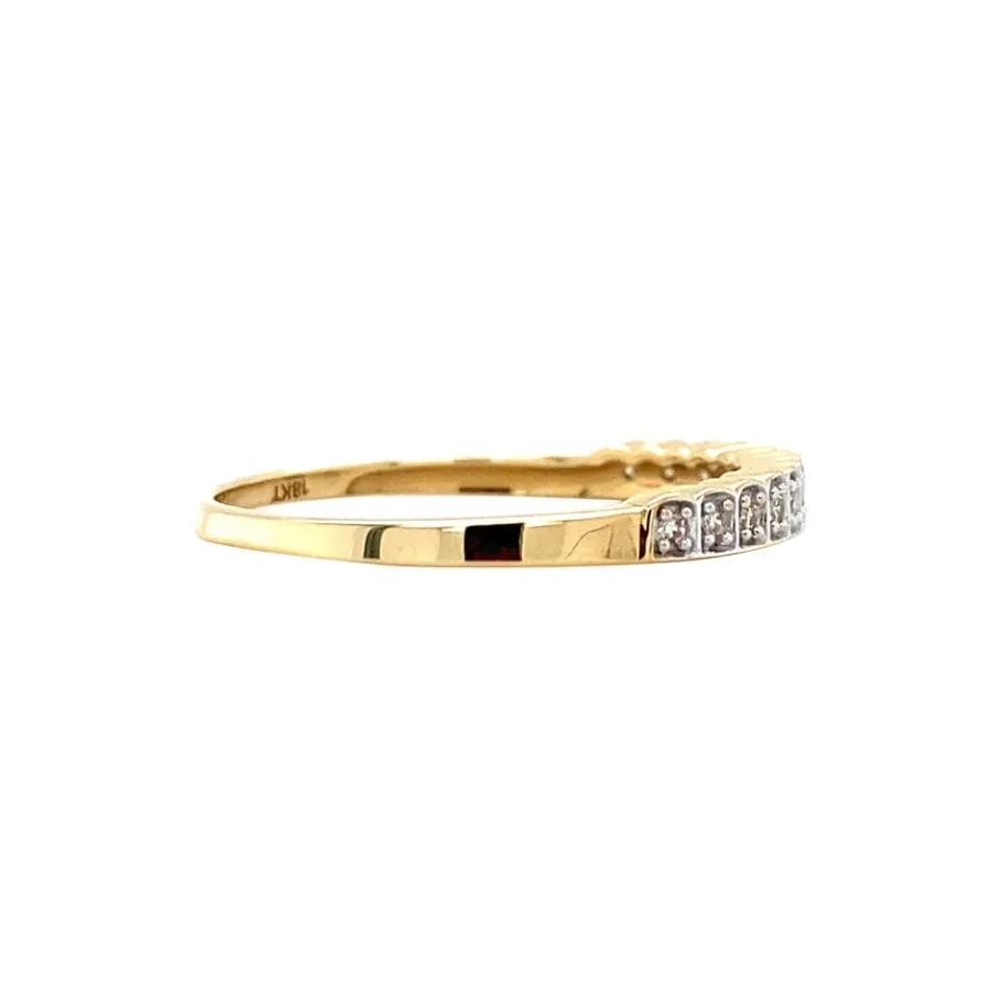 gold_row_ring_with_diamon_3.webp Gold row ring with diamonds 18 krt>Vintage Jewellery Sale