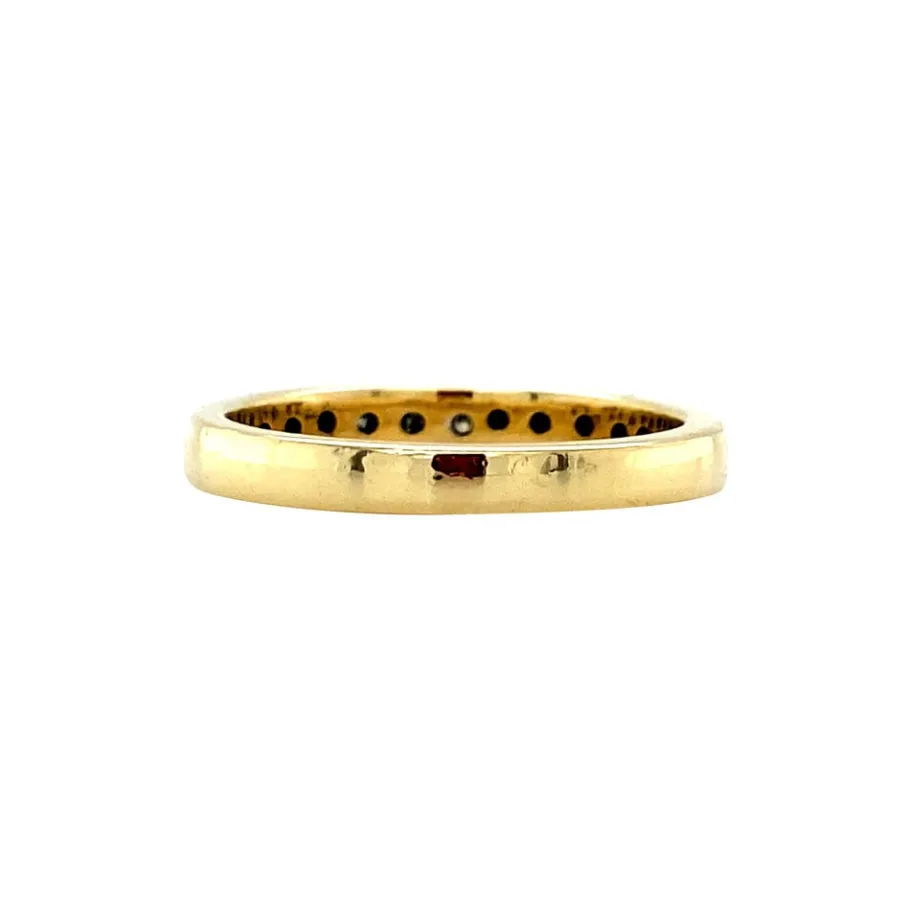 gold_row_ring_with_diamon_4-1.webp Gold row ring with diamonds 14 krt>Vintage Jewellery Online