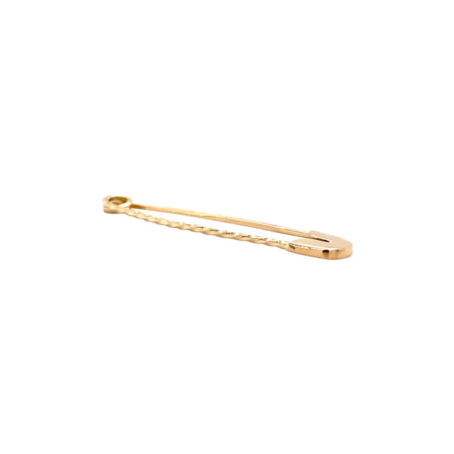 gold_safety_pin_brooch__k_4.webp Gold safety pin brooch 14 krt>Vintage Jewellery New