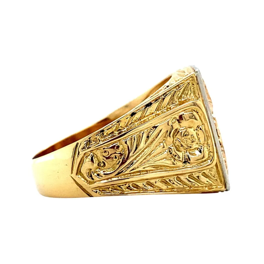gold_signet_ring_with_ena_3.webp Gold signet ring with enamel 18 krt>Vintage Jewellery Fashion