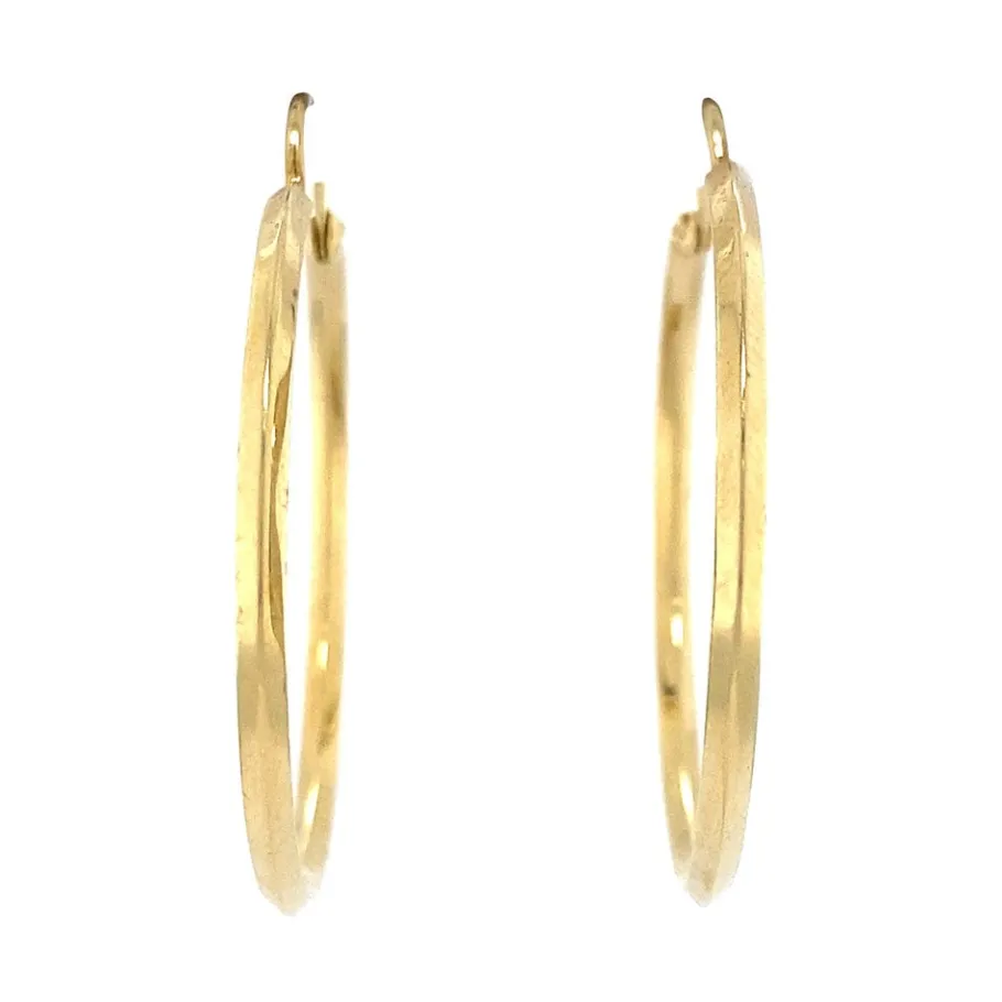 gold_smooth_earrings__krt_4-1.webp Gold smooth earrings 14 krt>Vintage Jewellery Fashion