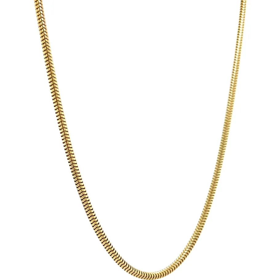gold_snake_necklace__krt_2.webp Gold snake necklace 14 krt>Vintage Jewellery Discount