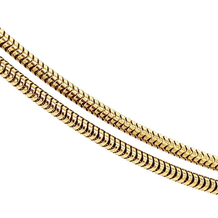 gold_snake_necklace__krt_3.webp Gold snake necklace 14 krt>Vintage Jewellery Discount