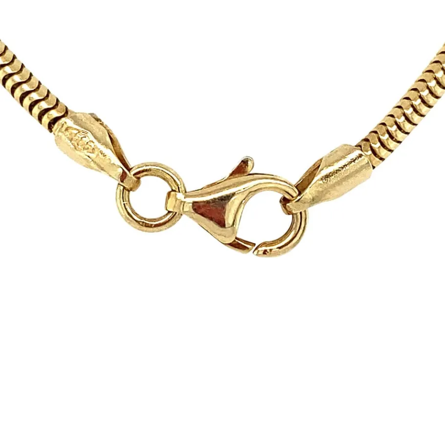 gold_snake_necklace__krt_4.webp Gold snake necklace 14 krt>Vintage Jewellery Discount