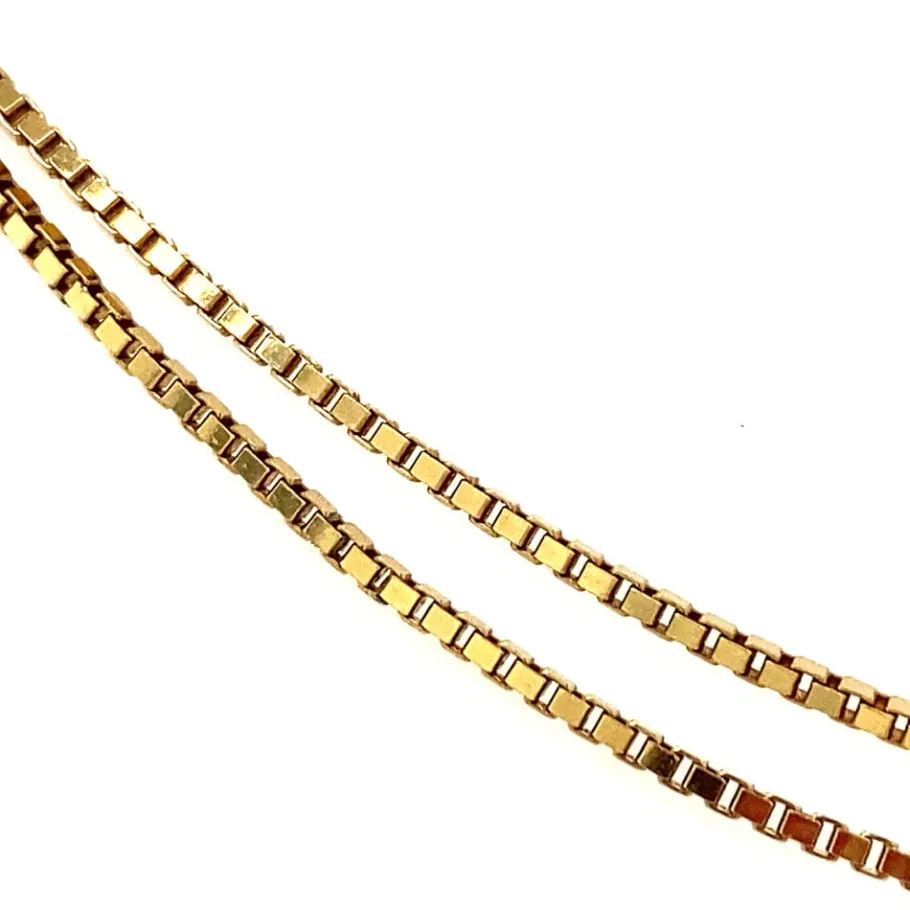 gold_venetian_length_neck_3-2.webp Gold venetian length necklace 14 krt>Vintage Jewellery Online