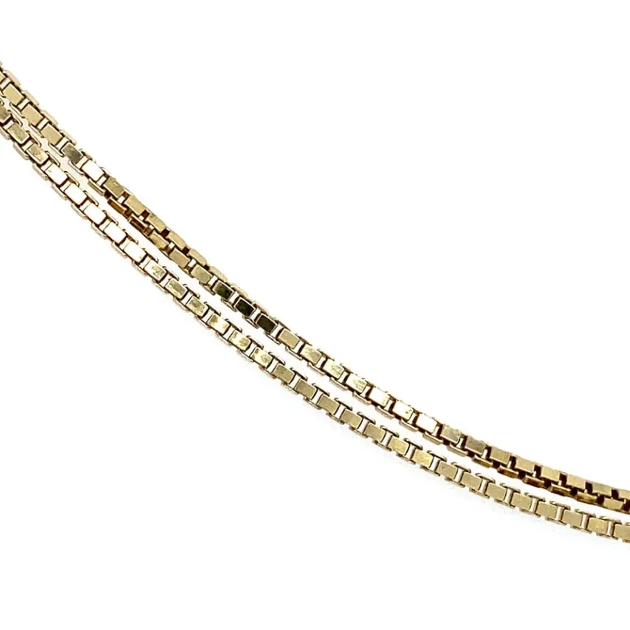 gold_venetian_length_neck_3-4.webp Gold venetian length necklace 14 krt>Vintage Jewellery Outlet