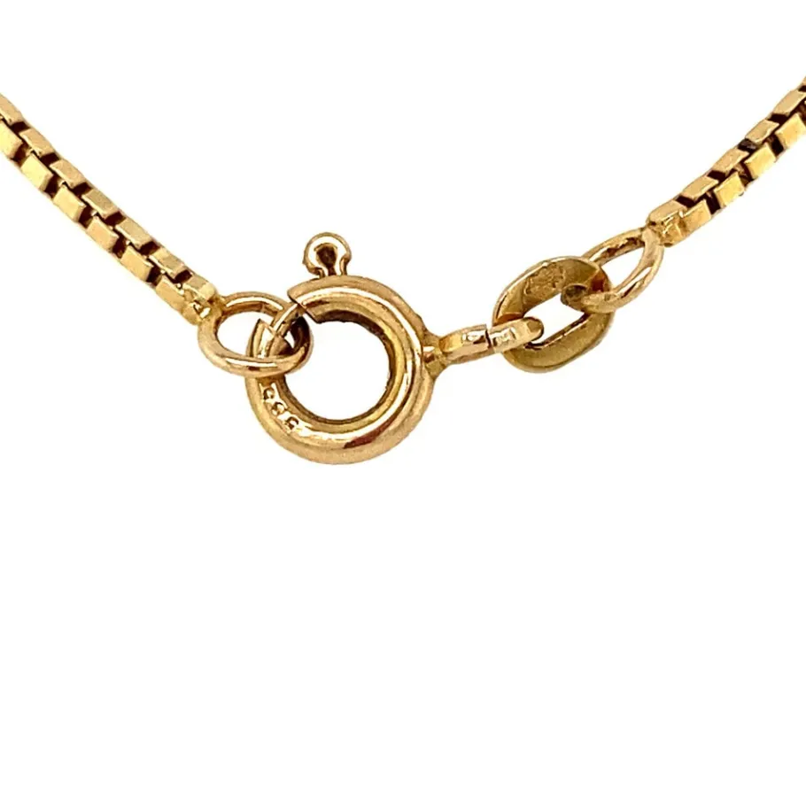 gold_venetian_length_neck_4-2.webp Gold venetian length necklace 14 krt>Vintage Jewellery Online