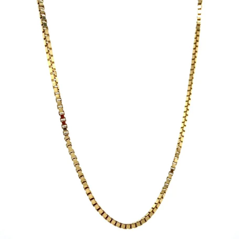 Gold venetian necklace 14 krt>Vintage Jewellery Discount